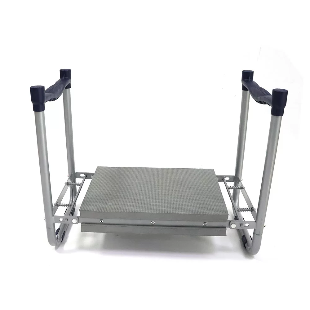 Grey Lepovable Handle Lipat Garden Garden Kneeler dan Kursi